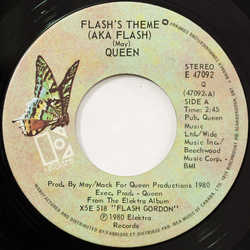 Queen Flash's Theme (AKA Flash) / Football Fight Vinyl 7" USED