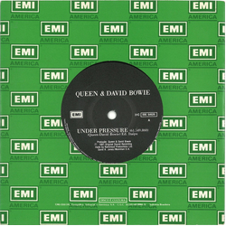 Queen / David Bowie Under Pressure Vinyl 7" USED
