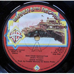 Eddie Howell Man From Manhattan Vinyl 7" USED