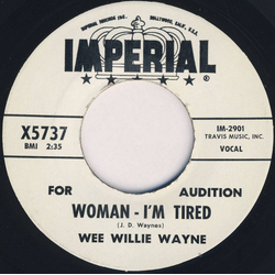 James Wayne I Got To Be Careful / Woman - I'm Tired Vinyl 7" USED