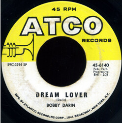 Bobby Darin Dream Lover / Bullmoose Vinyl 7" USED