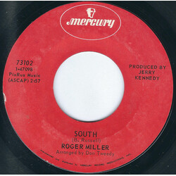 Roger Miller South / Don't We All Have The Right Vinyl 7" USED