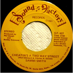 Sammi Smith Cheatin's A Two Way Street Vinyl 7" USED