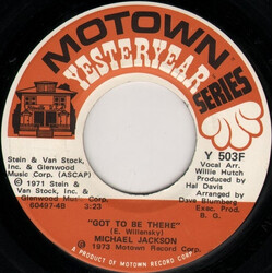 Michael Jackson Got To Be There / Rockin' Robin Vinyl 7" USED