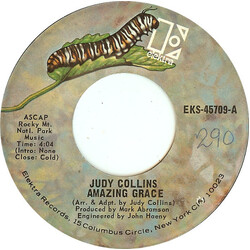 Judy Collins Amazing Grace Vinyl 7" USED