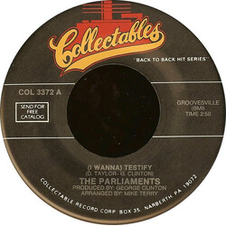 The Parliaments / Darrell Banks (I Wanna) Testify / Open The Door To Your Heart Vinyl 7" USED