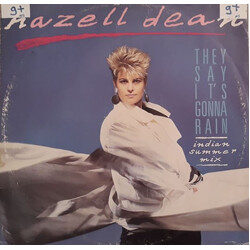 Hazell Dean They Say It's Gonna Rain (Indian Summer Mix) Vinyl 12" USED
