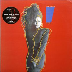 Janet Jackson Control Vinyl LP USED