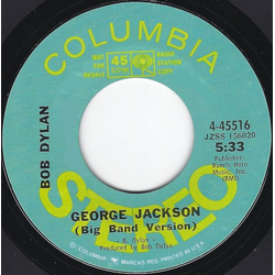 Bob Dylan George Jackson Vinyl 7" USED