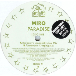 Miro (2) Paradise Vinyl 12" USED