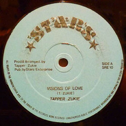 Tapper Zukie Visions Of Love Vinyl 12" USED