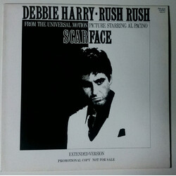 Deborah Harry Rush Rush (Extended Version) Vinyl 12" USED