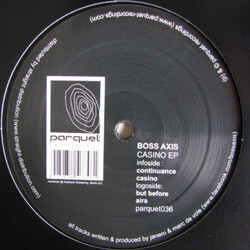 Boss Axis Casino EP Vinyl 12" USED