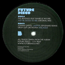 Various Future Disco (City Heat Sampler) Vinyl 12" USED