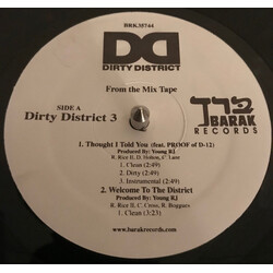 Young RJ / Slum Village Dirty District 3 / Slum Village Vinyl 12" USED