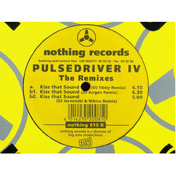 Pulsedriver Kiss That Sound (Remixes) Vinyl 12" USED
