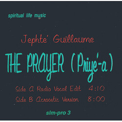 Jephté Guillaume The Prayer (Priye-a) Vinyl 12" USED