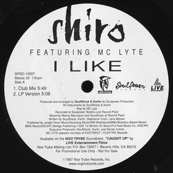 Shiro / MC Lyte I Like Vinyl 12" USED