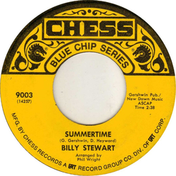 Billy Stewart Summertime / I Do Love You Vinyl 7" USED