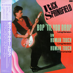Rick Springfield Bop 'Til You Drop Vinyl 12" USED