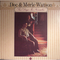 Doc & Merle Watson Two Days In November Vinyl LP USED