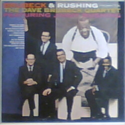 The Dave Brubeck Quartet / Jimmy Rushing Brubeck & Rushing Vinyl LP USED