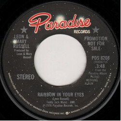 Leon & Mary Russell Rainbow In Your Eyes / Love's Supposed To Be That Way Vinyl 7" USED