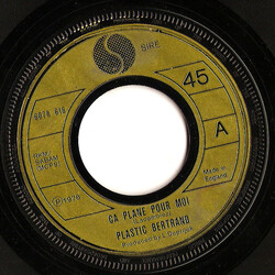 Plastic Bertrand Ca Plane Pour Moi Vinyl 7" USED