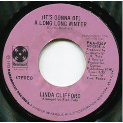 Linda Clifford (It's Gonna Be) A Long Long Winter Vinyl 7" USED