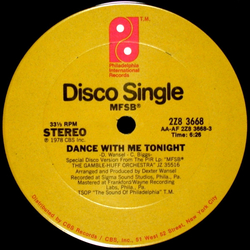 MFSB Dance With Me Tonight Vinyl 12" USED
