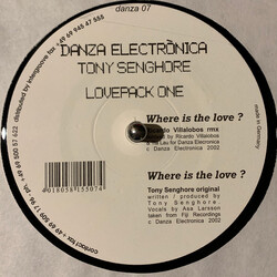 Tony Senghore Lovepack One Vinyl 12" USED