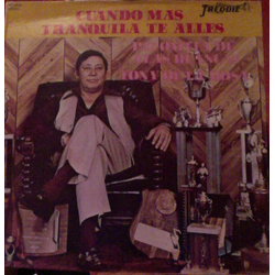 Tony De La Rosa Cuando Mas Tranquila Te Alles / Palomita De Alas Blancas Vinyl LP USED