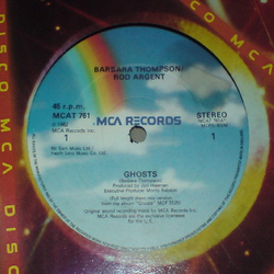 Barbara Thompson / Rod Argent Ghosts Vinyl 12" USED