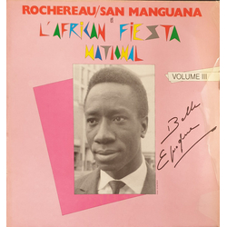 Tabu Ley Rochereau / Sam Mangwana / Orchestre Afrisa L'International Volume III Belle Epoque Vinyl LP USED