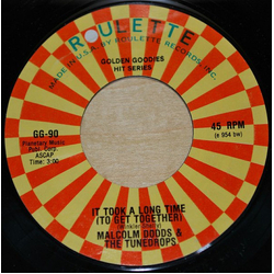 Malcolm Dodds & The Tunedrops It Took A Long Time (To Get Together) /  Beauty & The Beast (Did The Rock & Roll) Vinyl 7" USED