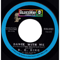 B.B. King Dance With Me / Please Send Me Someone To Love Vinyl 7" USED