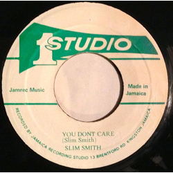 Slim Smith / Sound Dimension You Don't Care Vinyl 7" USED