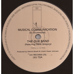 The Dub Band Musical Communication / The Whip USED VINYL 12INCH