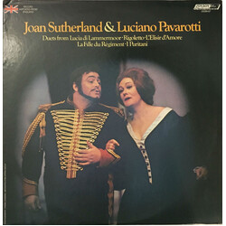 Joan Sutherland / Luciano Pavarotti Duets from Lucia Di Lammermoor • Rigoletto • L'Elisir d'Amore La Fille du Régiment • I Puritani Vinyl LP USED