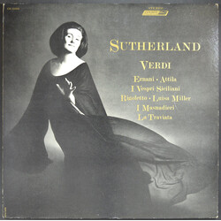 Joan Sutherland Joan Sutherland Sings Verdi Vinyl LP USED