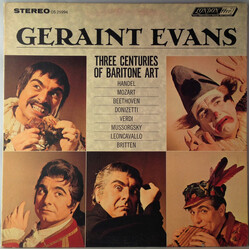 Geraint Evans Three Centuries Of Baritone Art Vinyl LP USED