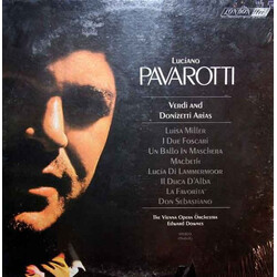 Luciano Pavarotti / Wiener Staatsopernchor / Edward Downes Arien Von Verdi Und Donizetti Vinyl LP USED