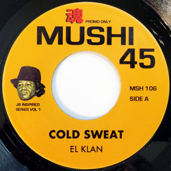 El Klan / The John Wagner Coalition Cold Sweat Vinyl 7" USED