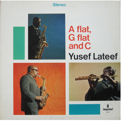 Yusef Lateef A Flat, G Flat And C Vinyl LP USED