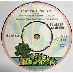 The Wailers I Shot The Sheriff Vinyl 7" USED