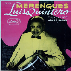 Luis Quintero Y Su Conjunto Alma Cibaeña Merengues Vinyl LP USED