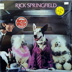 Rick Springfield Success Hasn't Spoiled Me Yet Vinyl LP USED