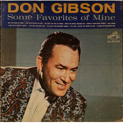 Don Gibson Some Favorites Of Mine Vinyl LP USED