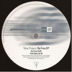 Toka Project Be Free EP Vinyl 12" USED