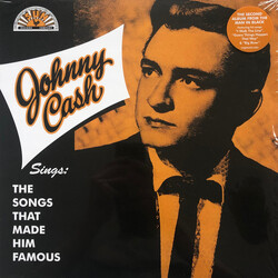 Johnny Cash Sings The Songs That Made Him Famous Vinyl LP USED